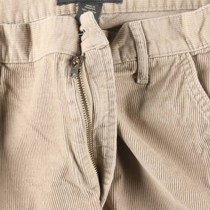 2000'S Banana Republic corduroy pants, men's size W35 cotton Beige type Vintage Second Hand