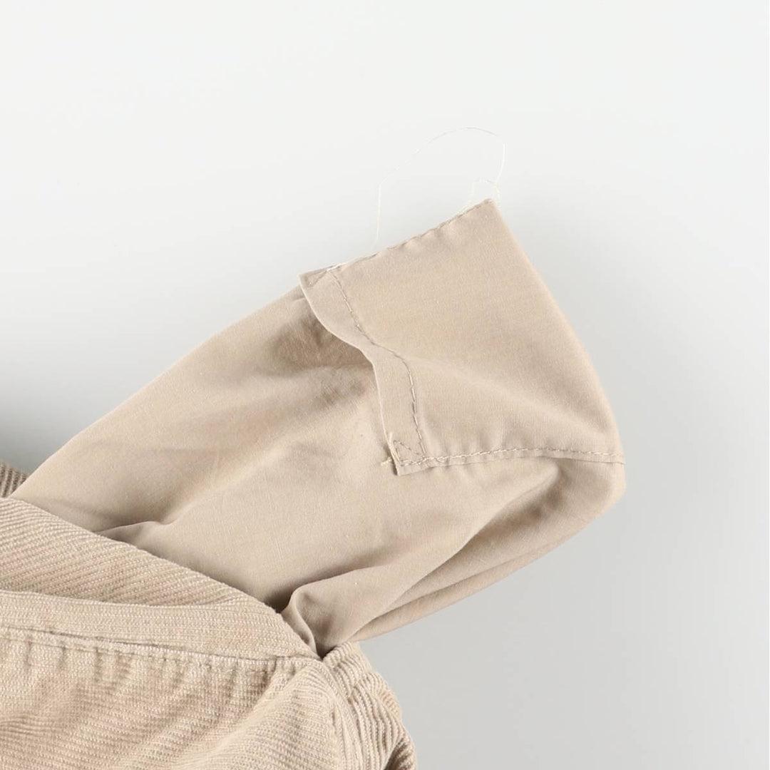 2000'S Banana Republic corduroy pants, men's size W35 cotton Beige type Vintage Second Hand