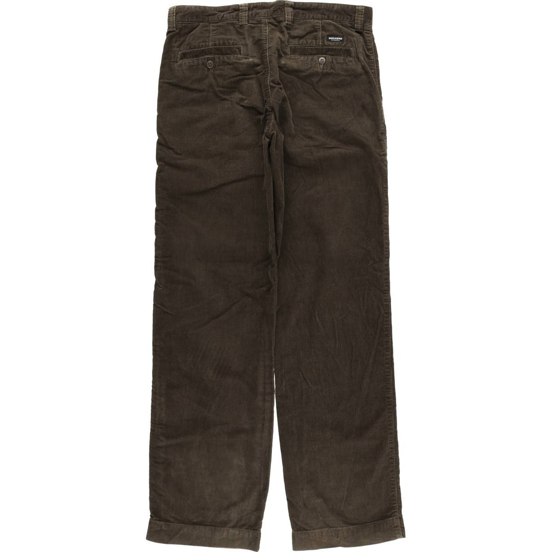 Dockers Two-pleat Corduroy Pants, Men's, Size W32 cotton brown type Vintage Second Hand