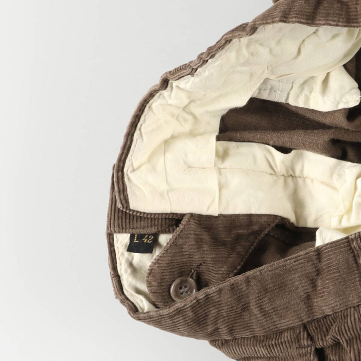 Vintage men's corduroy pants, size W34 unclear brown type Vintage Second Hand