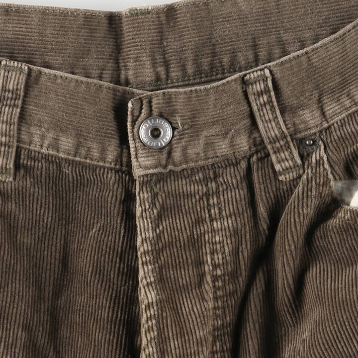 LIBERTO Corduroy Pants Men's Size W33 cotton brown type Vintage Second Hand