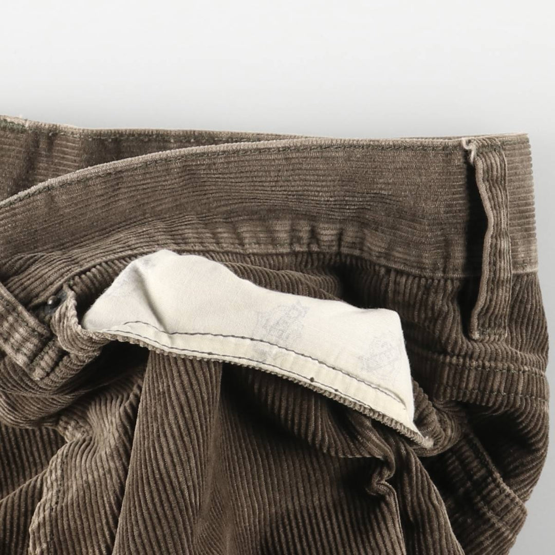LIBERTO Corduroy Pants Men's Size W33 cotton brown type Vintage Second Hand