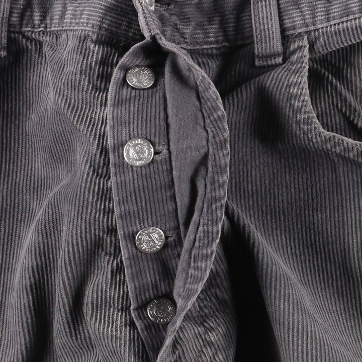 Vintage 90s-00'S Timberland corduroy pants, men's size W32. cotton Charcoal Vintage Second Hand