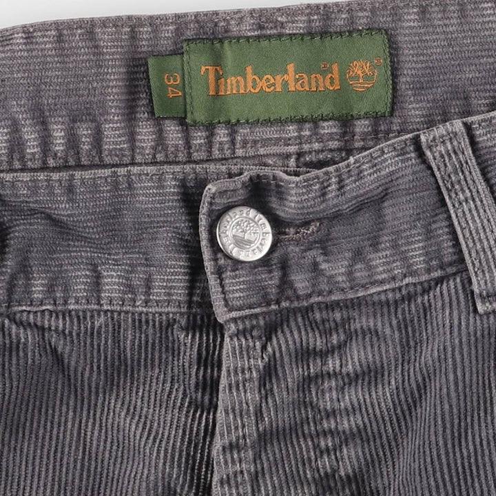 Vintage 90s-00'S Timberland corduroy pants, men's size W32. cotton Charcoal Vintage Second Hand