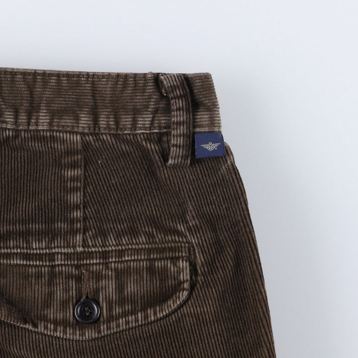 Dockers Two-pleat Corduroy Pants, Men's, Size W32 cotton brown type Vintage Second Hand