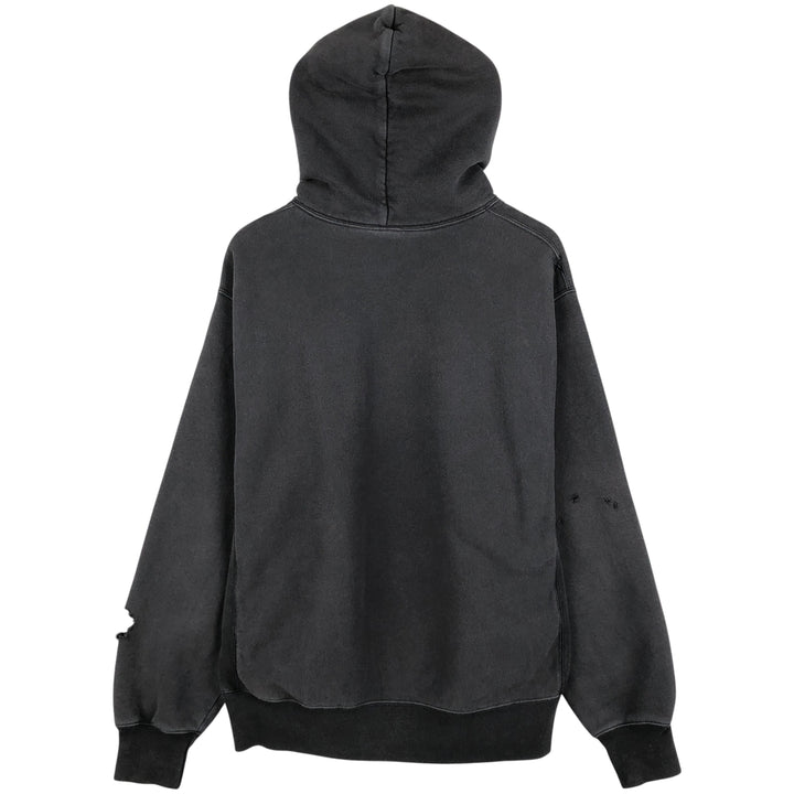 Champion REVERSE WEAVE Reverse Weave Sweat Pullover Hoodie Men's L size cotton Charcoal Vintage Second Hand