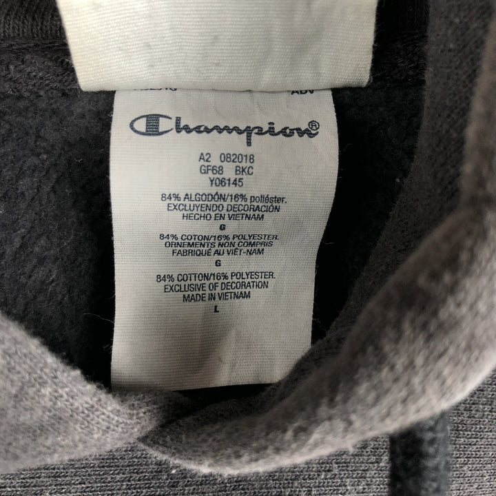 Champion REVERSE WEAVE Reverse Weave Sweat Pullover Hoodie Men's L size cotton Charcoal Vintage Second Hand