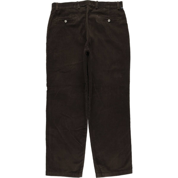 Dockers Corduroy Pants Men's Size 36 cotton brown type Vintage Second Hand