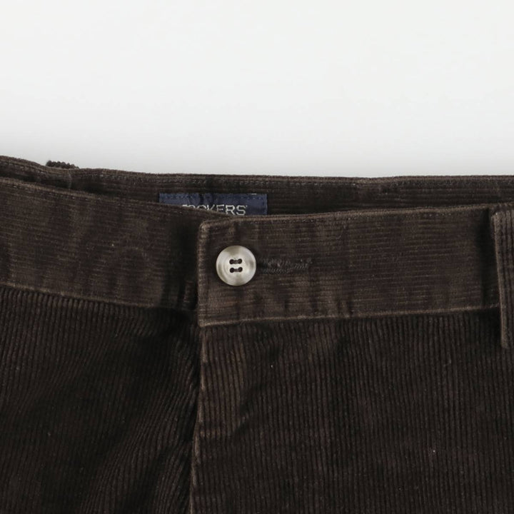 Dockers Corduroy Pants Men's Size 36 cotton brown type Vintage Second Hand