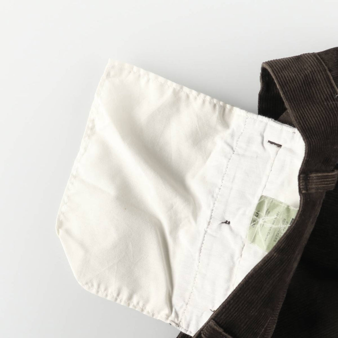 Dockers Corduroy Pants Men's Size 36 cotton brown type Vintage Second Hand