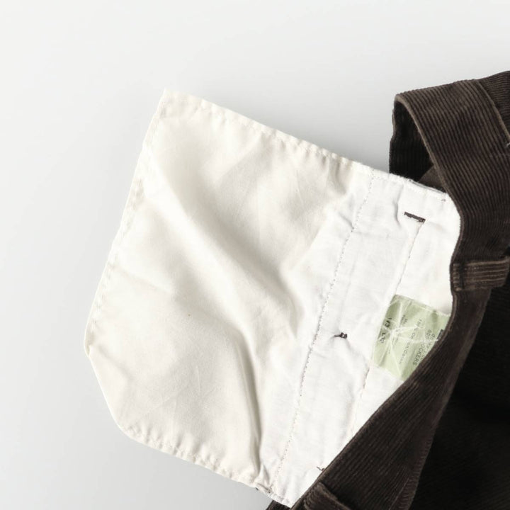 Dockers Corduroy Pants Men's Size 36 cotton brown type Vintage Second Hand