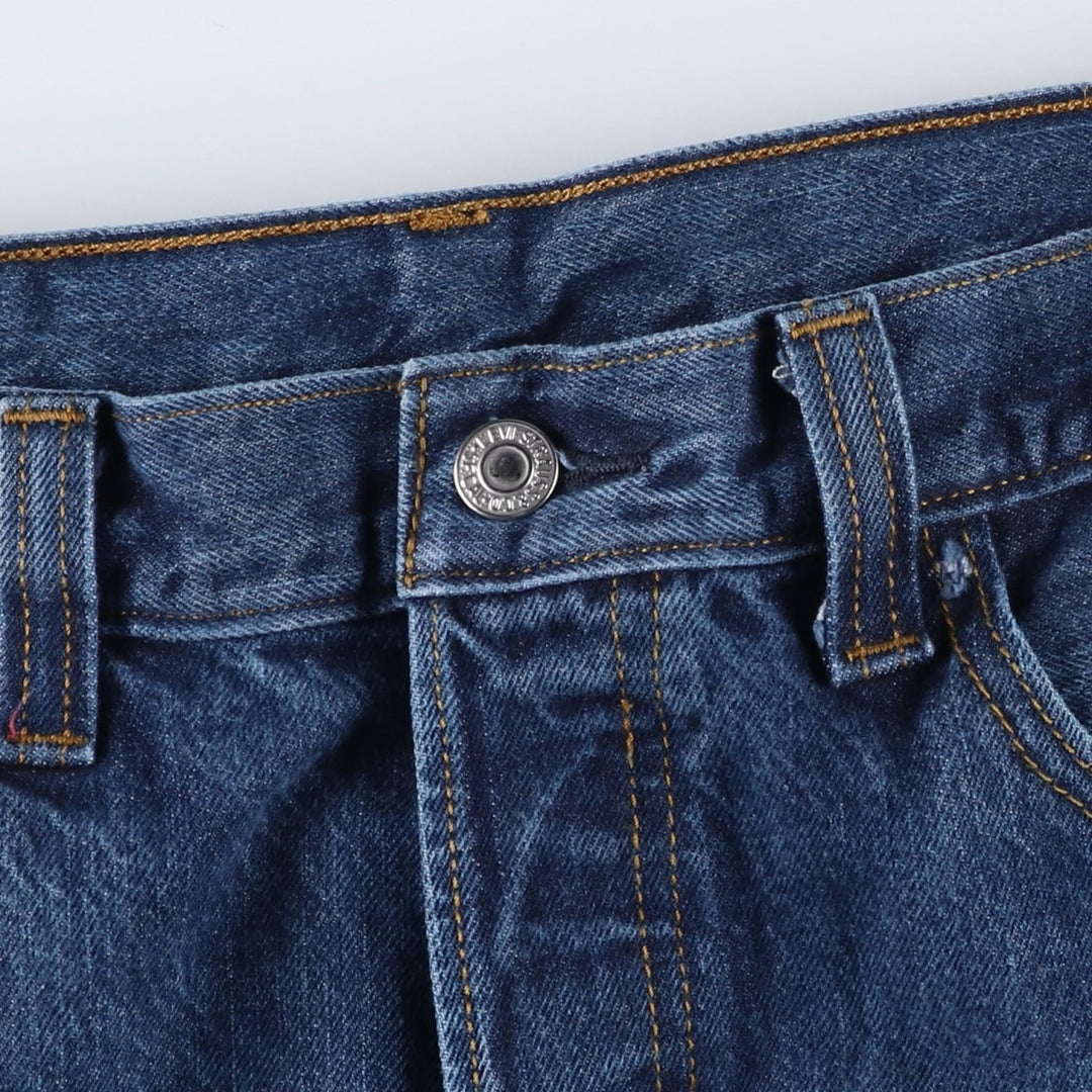 Levi's 501 Euro model straight denim pants for men, size W34 cotton blue type Vintage Second Hand