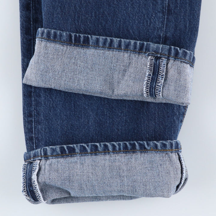 Levi's 501 Euro model straight denim pants for men, size W34 cotton blue type Vintage Second Hand