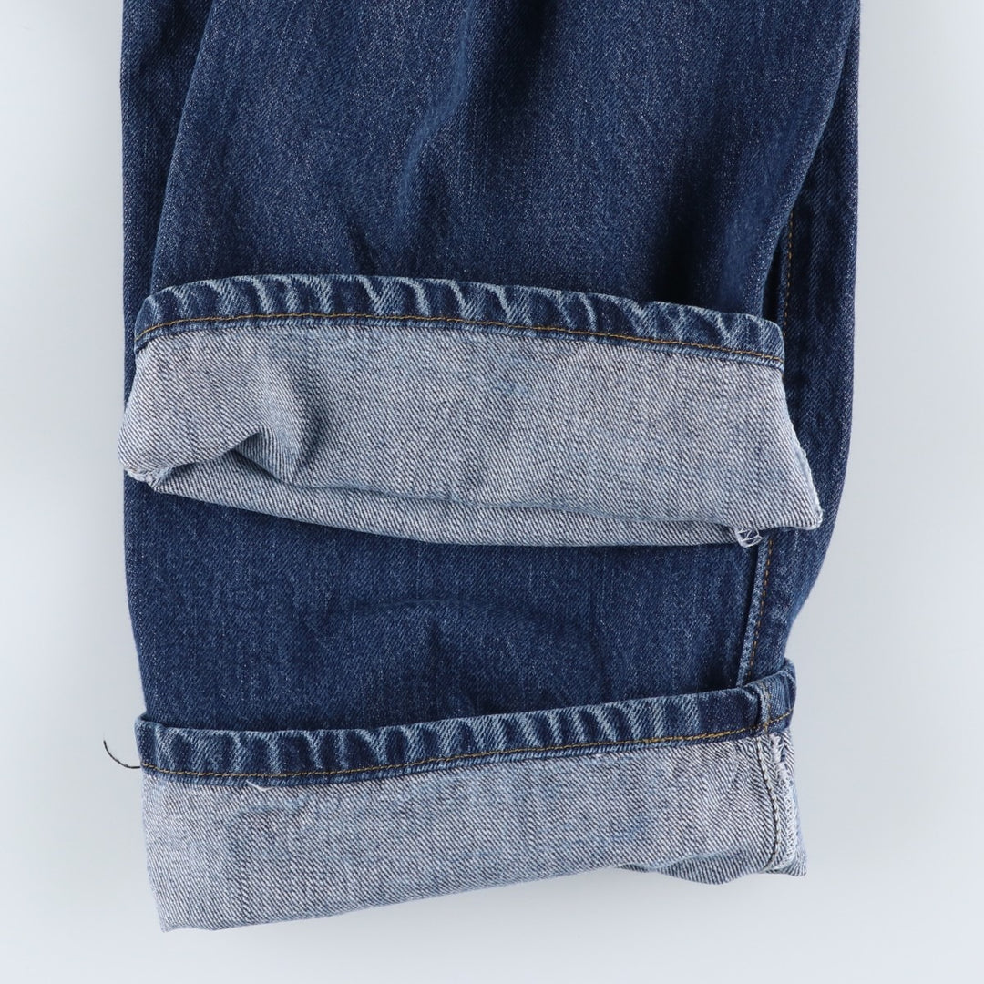 Levi's 501 Euro model straight denim pants for men, size W34 cotton blue type Vintage Second Hand