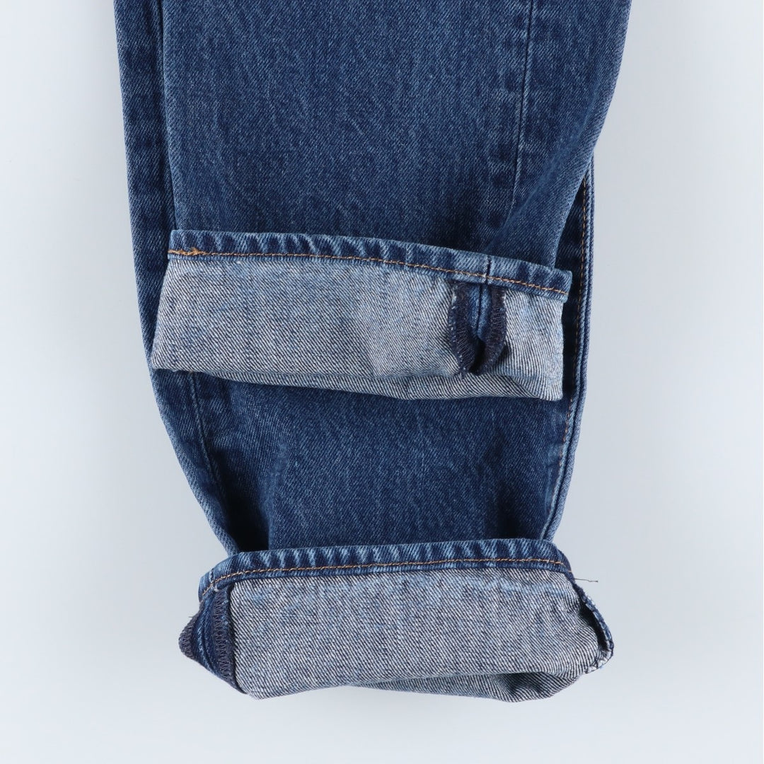 Levi's 501 straight denim pants for men, size W32 cotton blue type Vintage Second Hand