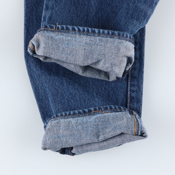 Levi's 501 straight denim pants for men, size W32 cotton blue type Vintage Second Hand