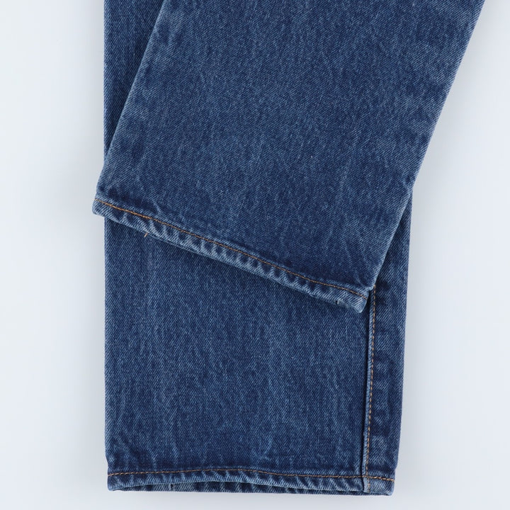 Levi's 501 straight denim pants for men, size W32 cotton blue type Vintage Second Hand