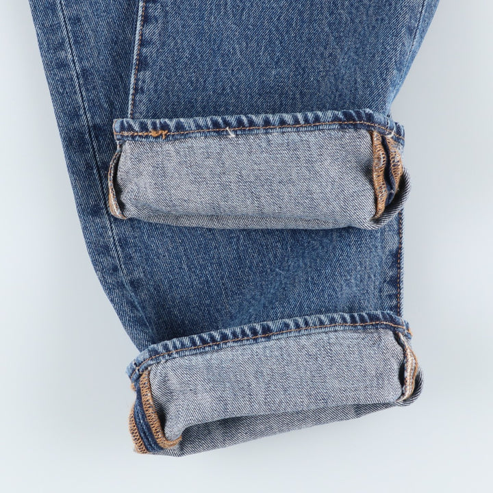 Levi's 501 straight denim pants for men, size W33 cotton blue type Vintage Second Hand