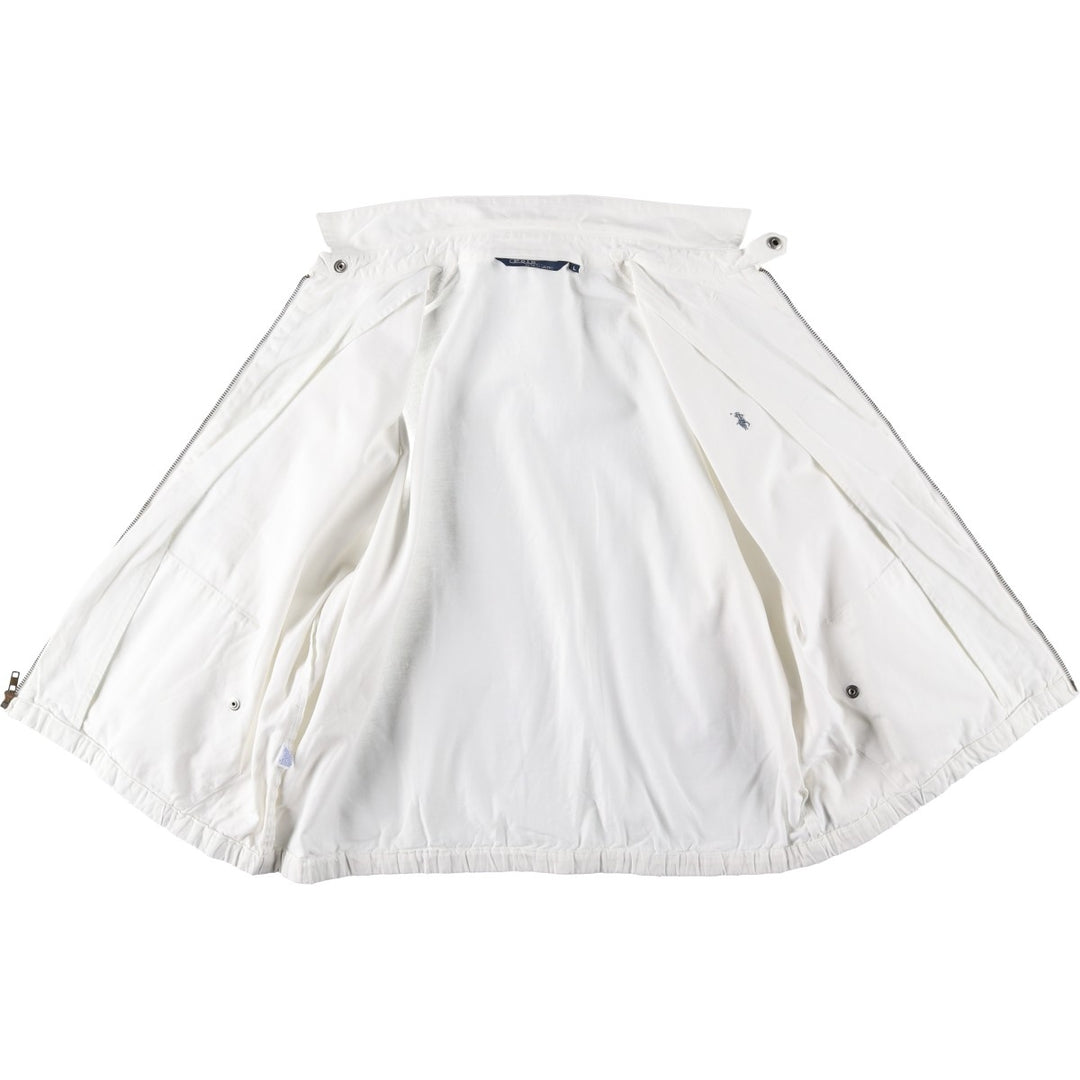 Ralph Lauren POLO by Ralph Lauren Swing Top Sports Jacket Men's L size unclear white type Vintage Second Hand