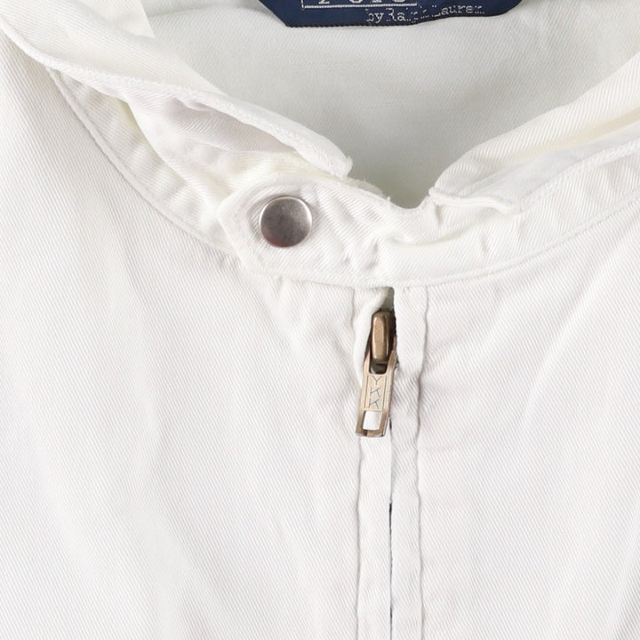 Ralph Lauren POLO by Ralph Lauren Swing Top Sports Jacket Men's L size unclear white type Vintage Second Hand