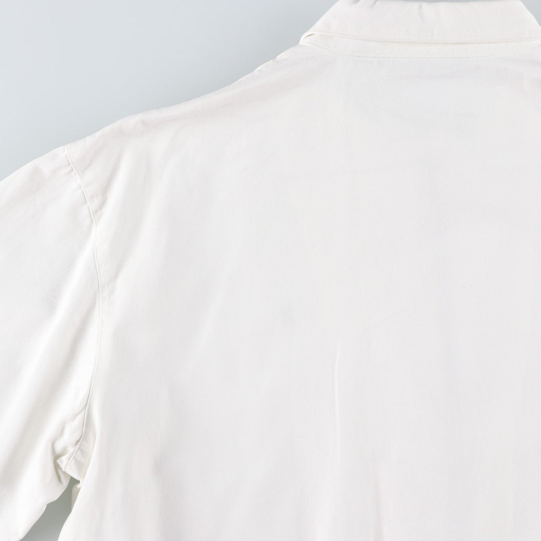 Ralph Lauren POLO by Ralph Lauren Swing Top Sports Jacket Men's L size unclear white type Vintage Second Hand