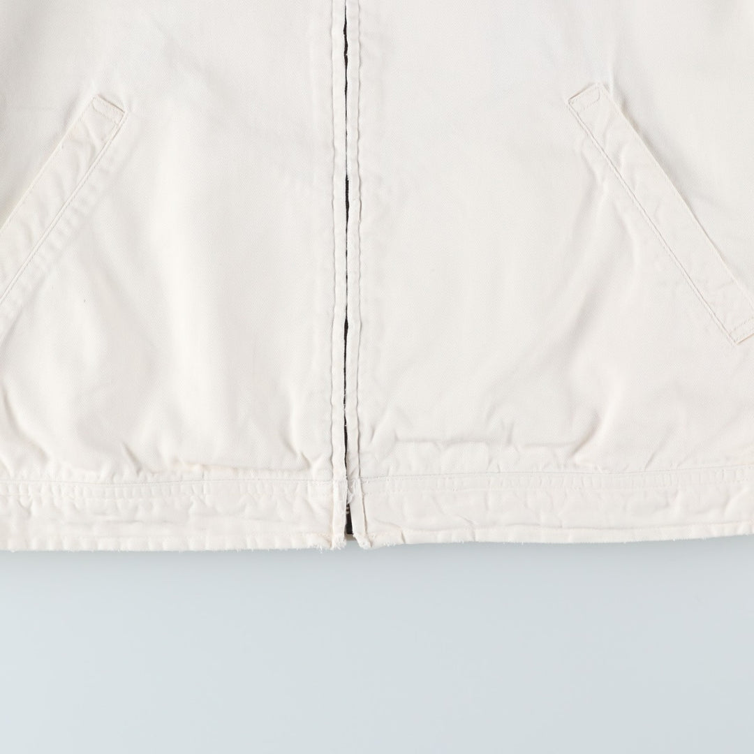 Ralph Lauren POLO by Ralph Lauren Swing Top Sports Jacket Men's L size cotton pale white type Vintage Second Hand