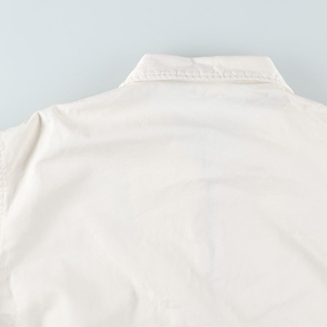 Ralph Lauren POLO by Ralph Lauren Swing Top Sports Jacket Men's L size cotton pale white type Vintage Second Hand