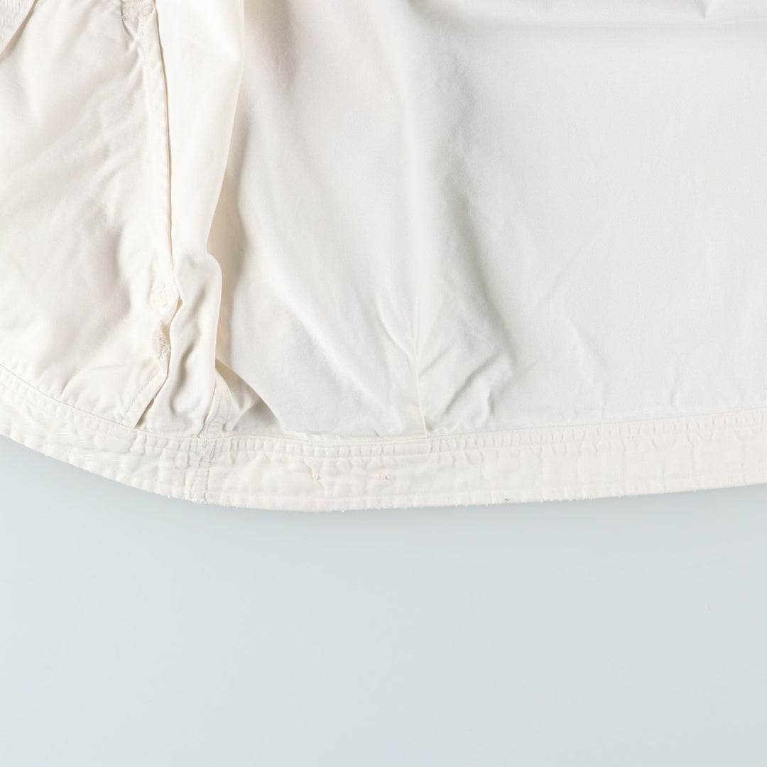 Ralph Lauren POLO by Ralph Lauren Swing Top Sports Jacket Men's L size cotton pale white type Vintage Second Hand