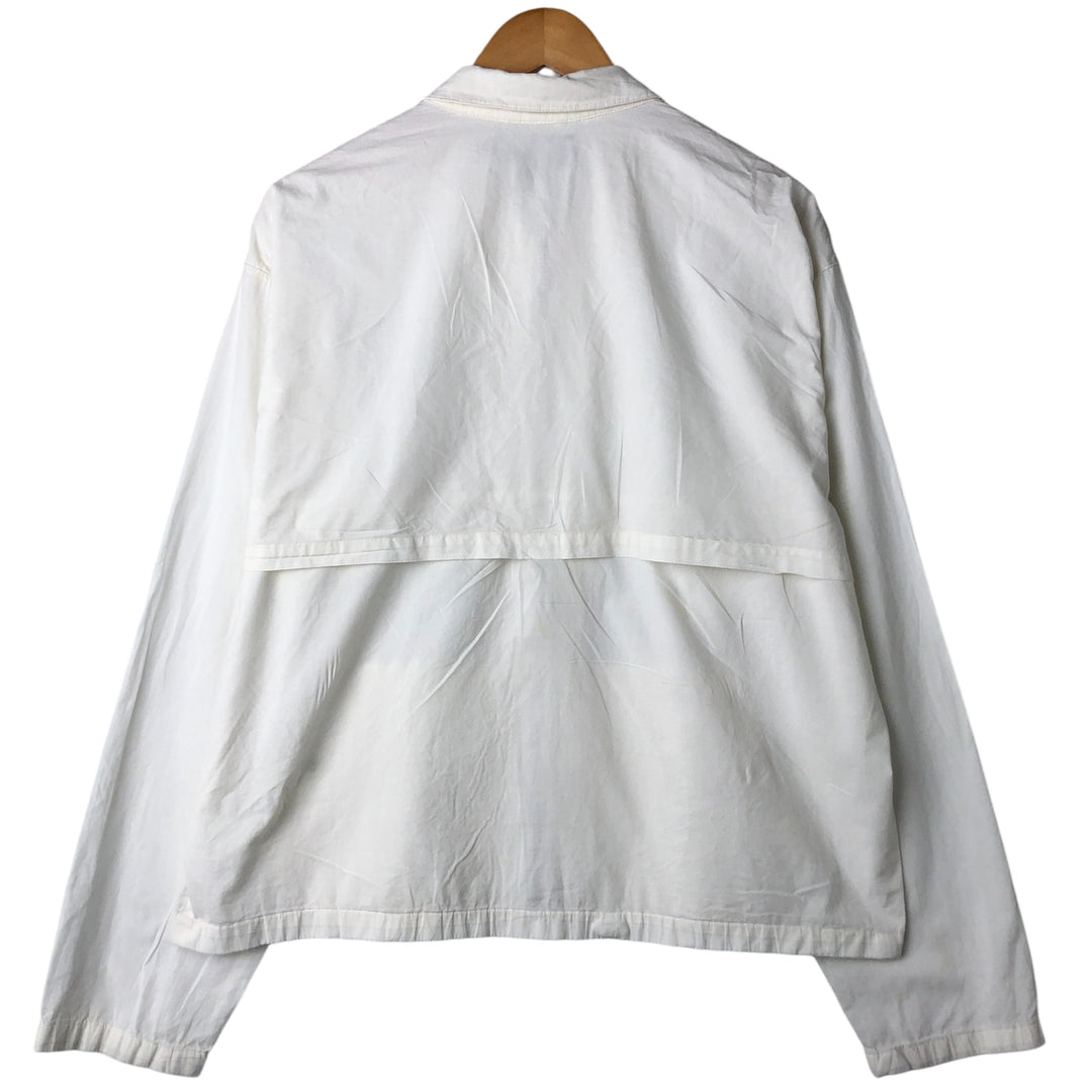 Ralph Lauren POLO by Ralph Lauren Swing Top Sports Jacket Men's L size cotton pale white type Vintage Second Hand