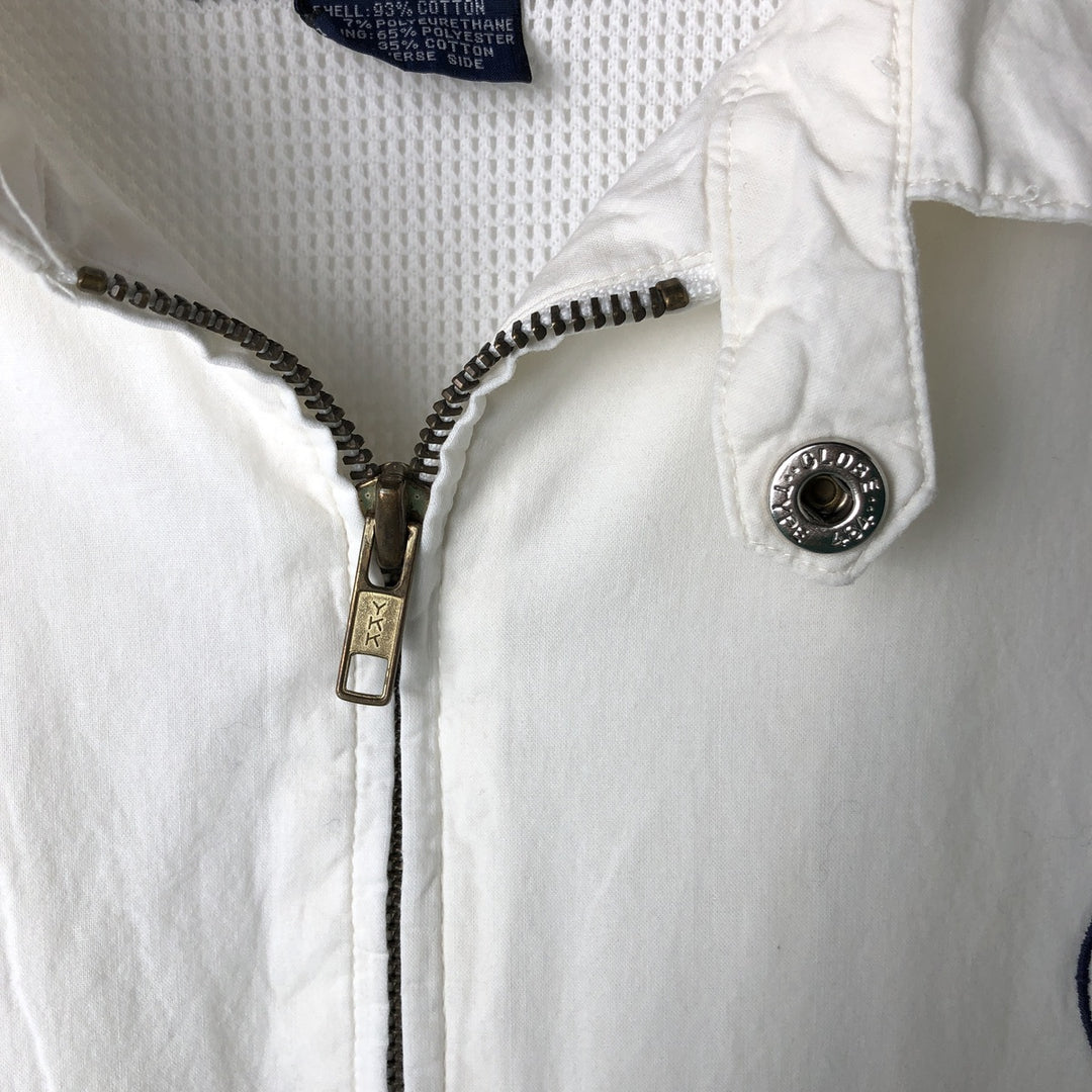 Ralph Lauren POLO by Ralph Lauren Swing Top Sports Jacket Men's L size cotton pale white type Vintage Second Hand
