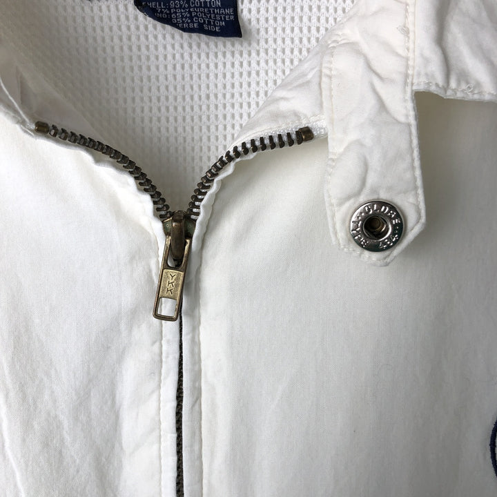 Ralph Lauren POLO by Ralph Lauren Swing Top Sports Jacket Men's L size cotton pale white type Vintage Second Hand