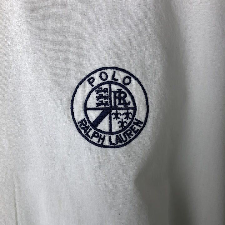 Ralph Lauren POLO by Ralph Lauren Swing Top Sports Jacket Men's L size cotton pale white type Vintage Second Hand