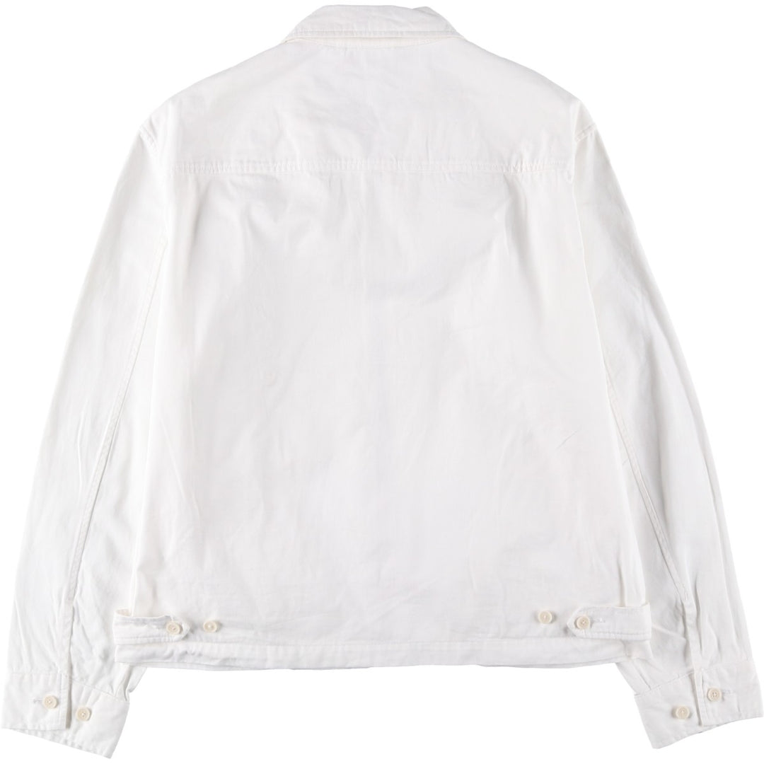 Ralph Lauren POLO by Ralph Lauren Swing Top Sports Jacket Men's L size cotton white type Vintage Second Hand