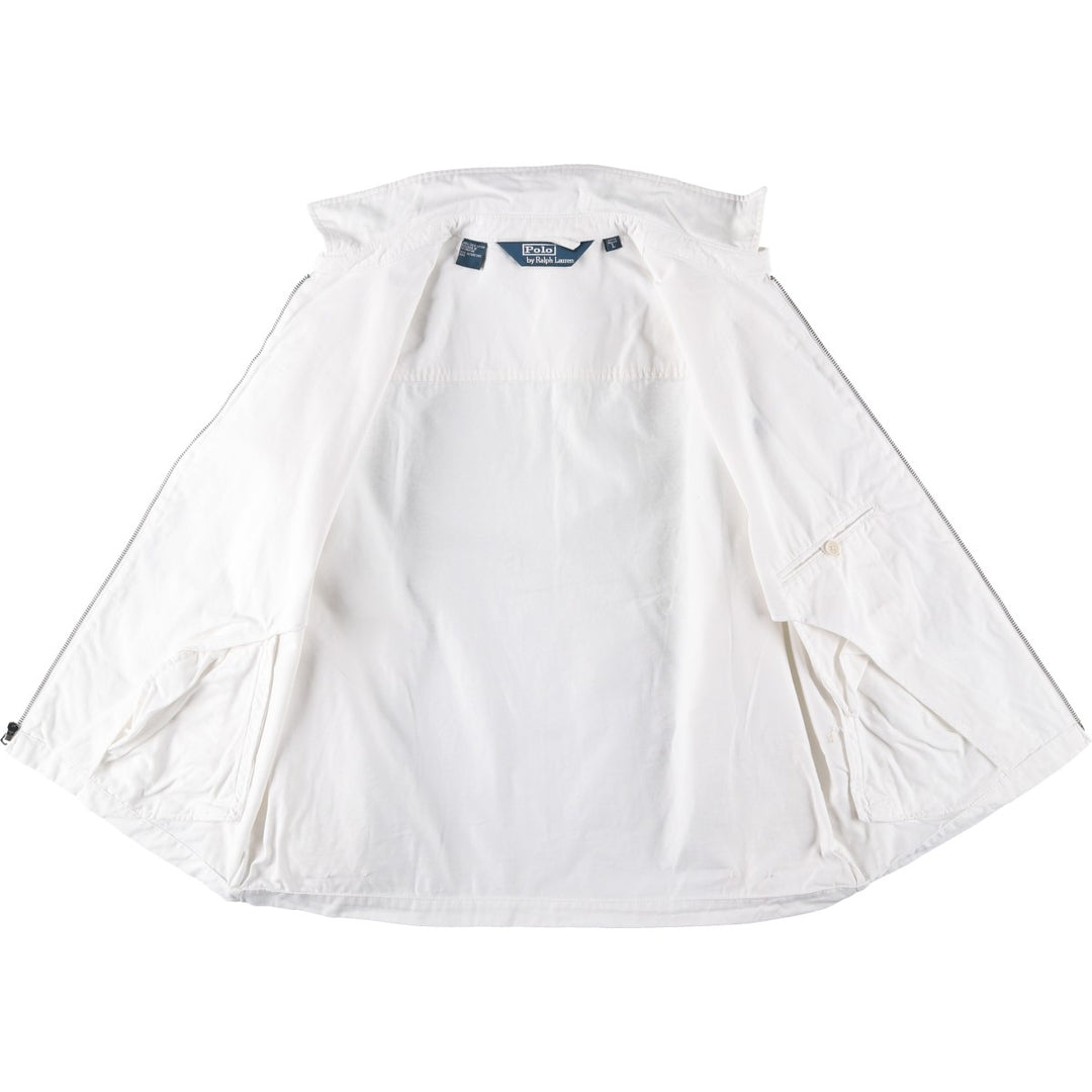 Ralph Lauren POLO by Ralph Lauren Swing Top Sports Jacket Men's L size cotton white type Vintage Second Hand