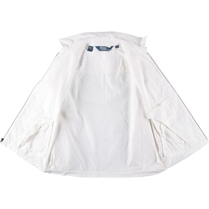 Ralph Lauren POLO by Ralph Lauren Swing Top Sports Jacket Men's L size cotton white type Vintage Second Hand