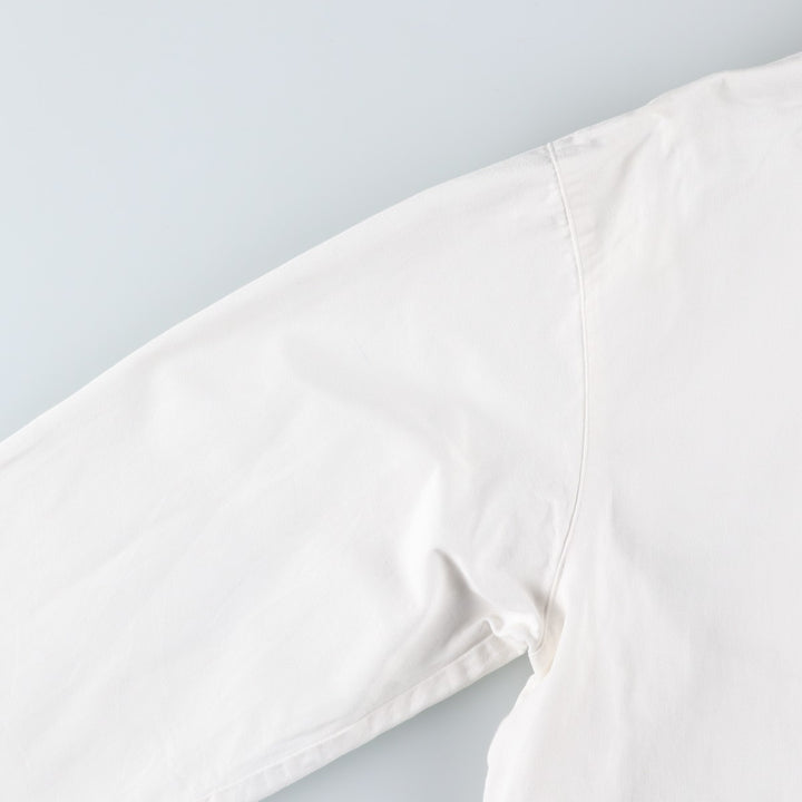 90'S Polo by Ralph Lauren swing top sports jacket, made in the USA, men's size L, vintage cotton white type Vintage Second Hand