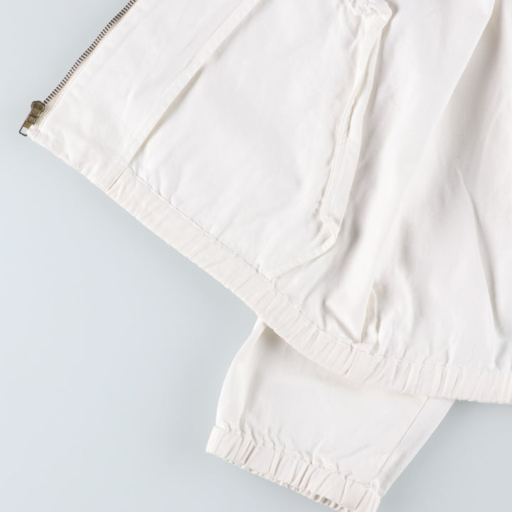 90'S Polo by Ralph Lauren swing top sports jacket, made in the USA, men's size L, vintage cotton white type Vintage Second Hand