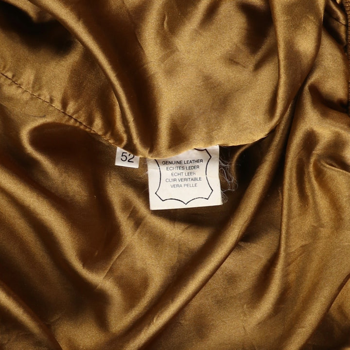 90'S SAVE THE FOREST Balster Jacket, Suede Leather Blouson, Men's Size L, Vintage Genuine Leather Suede Leather brown type Vintage Second Hand