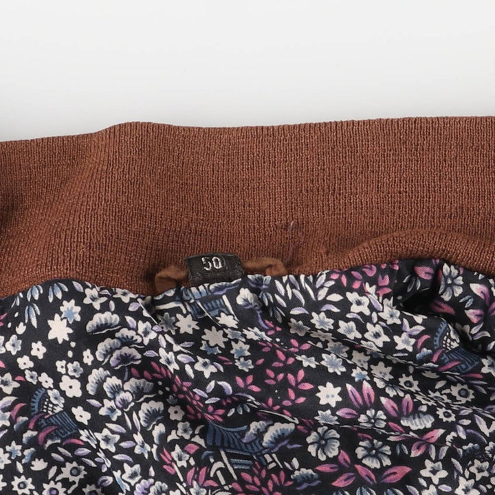 Vintage suede leather blouson balster jacket, men's size XL unclear brown type Vintage Second Hand