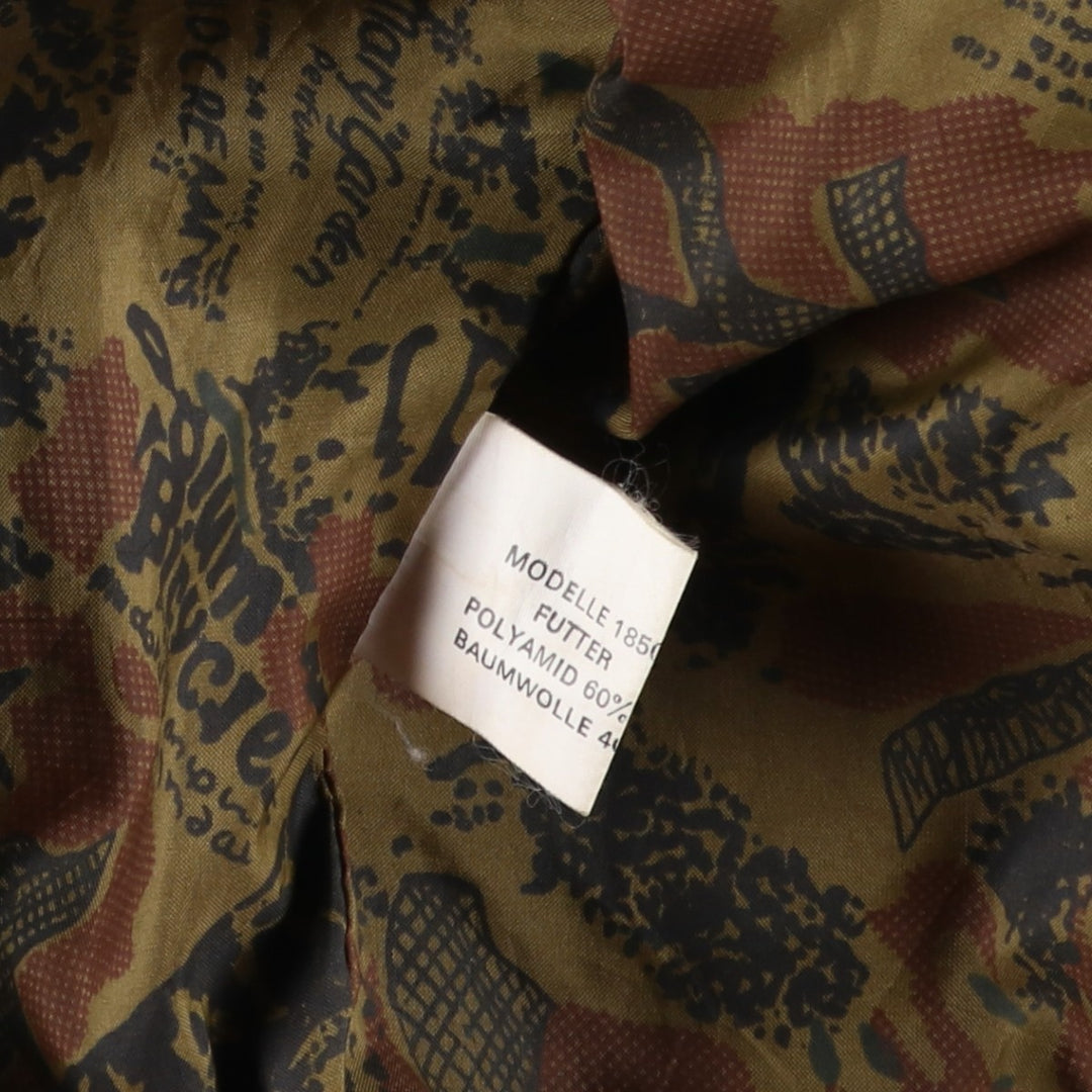 Vintage Balster Jacket, Suede Leather Blouson, Men's Size L Genuine Leather Suede Leather brown type Vintage Second Hand