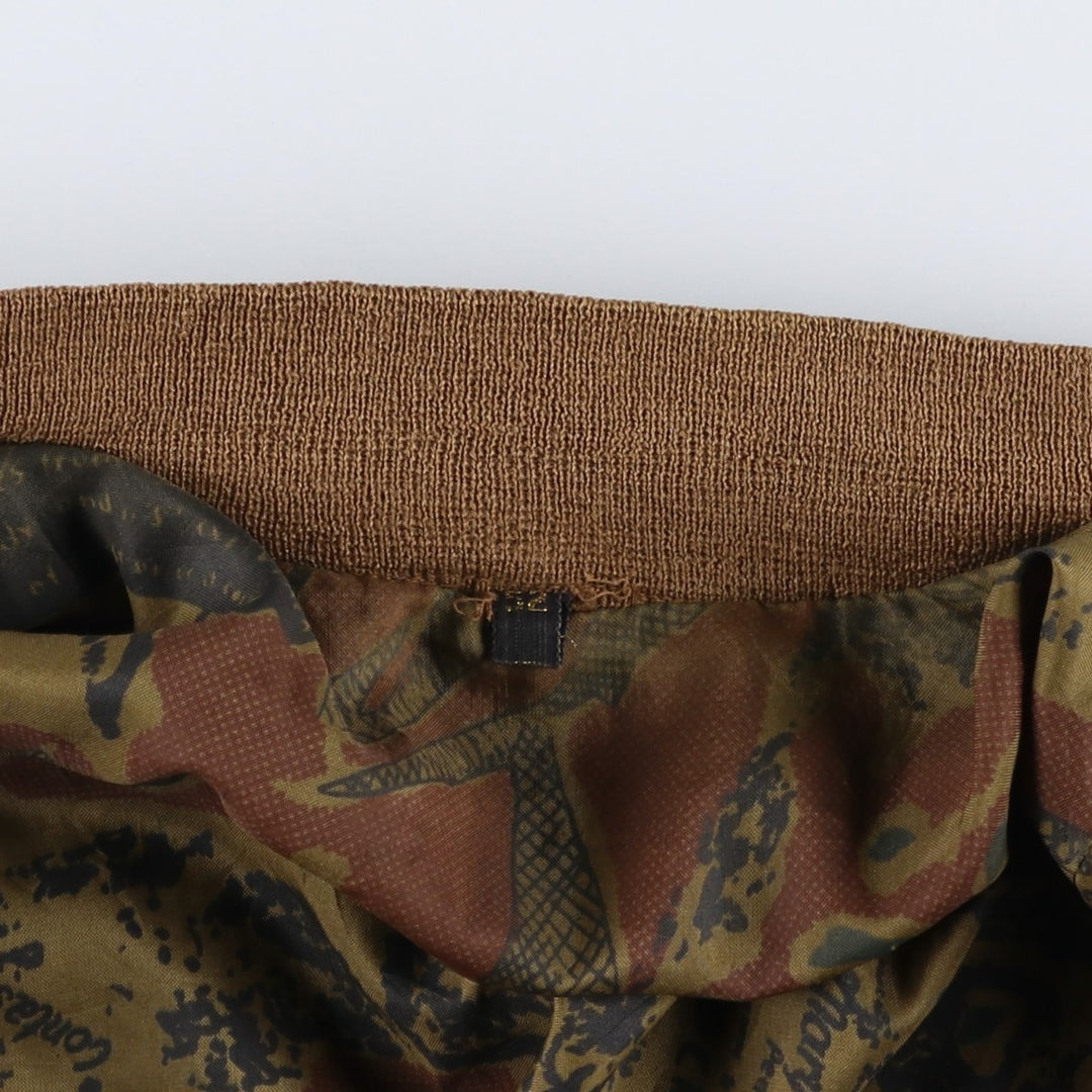 Vintage Balster Jacket, Suede Leather Blouson, Men's Size L Genuine Leather Suede Leather brown type Vintage Second Hand