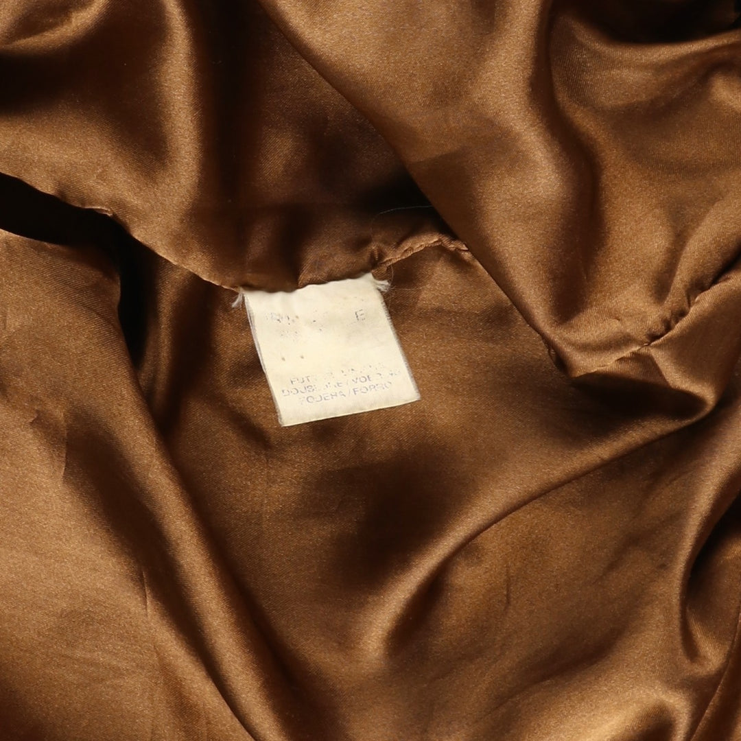 Vintage Balster Jacket, Suede Leather Blouson, Men's Size M unclear brown type Vintage Second Hand