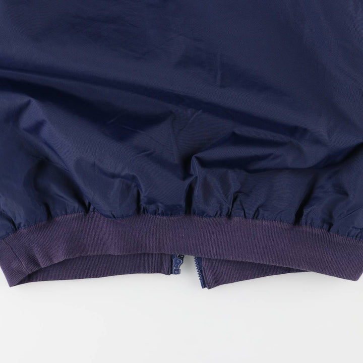 90s-00'S Adidas padded puffer jacket, men's size L Nylon navy blue type Vintage Second Hand