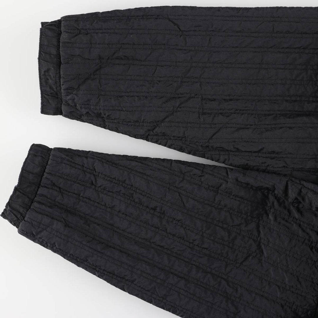 90'S Nike reversible puffer jacket with back logo, men's size L, vintage Nylon Navy blue Vintage Second Hand