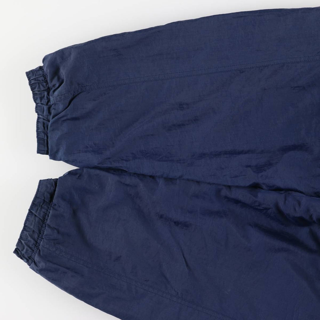 90'S Nike reversible puffer jacket with back logo, men's size L, vintage Nylon Navy blue Vintage Second Hand