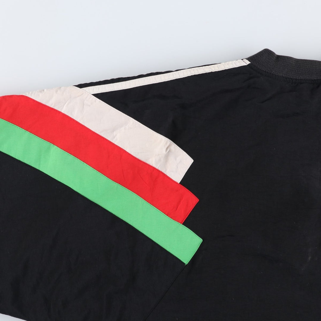 Vintage 80s-90'S Adidas padded puffer jacket, men's size L polyester black type Vintage Second Hand