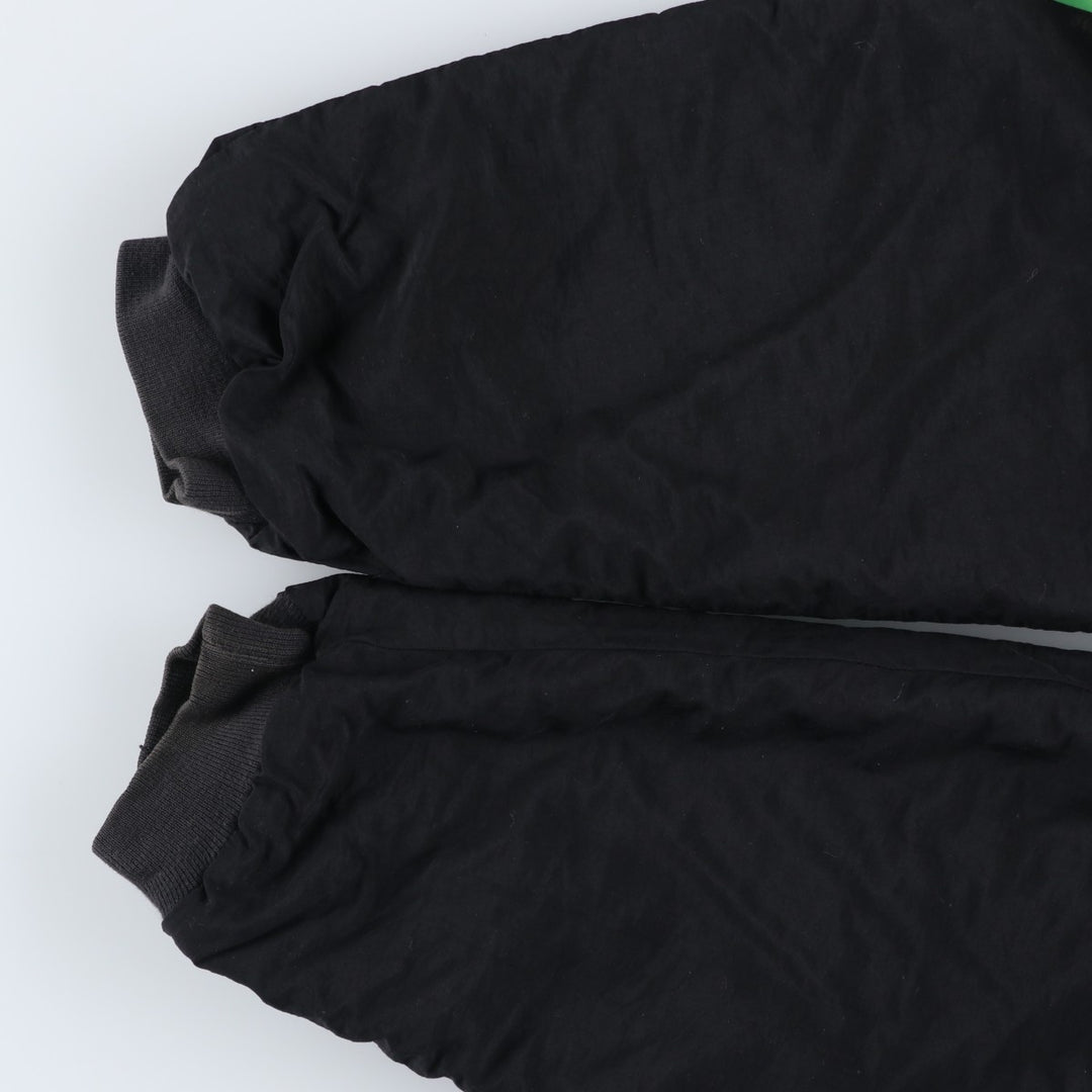 Vintage 80s-90'S Adidas padded puffer jacket, men's size L polyester black type Vintage Second Hand