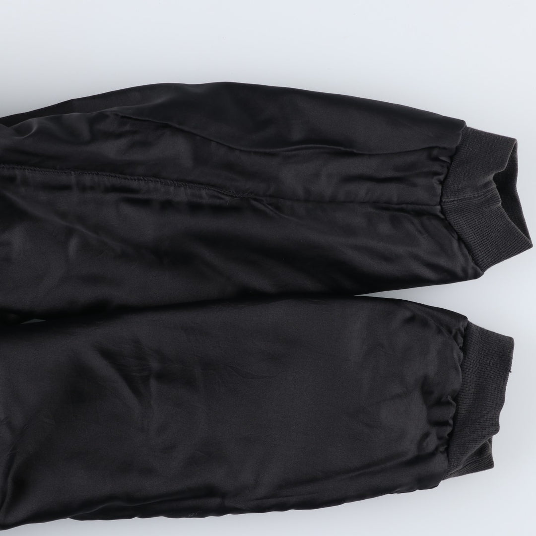 Vintage 80s-90'S Adidas padded puffer jacket, men's size L polyester black type Vintage Second Hand