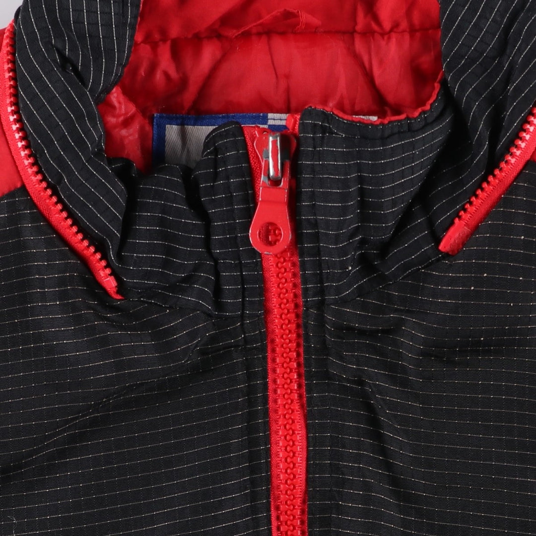 LOGO Athletic NBA Chicago Bulls Padded Puffer Jacket, Men's Size L Nylon red type Vintage Second Hand