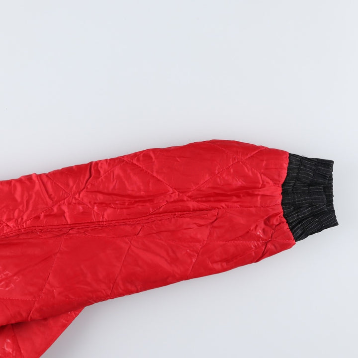 LOGO Athletic NBA Chicago Bulls Padded Puffer Jacket, Men's Size L Nylon red type Vintage Second Hand